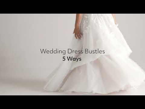 Wedding Dress Bustle Guide