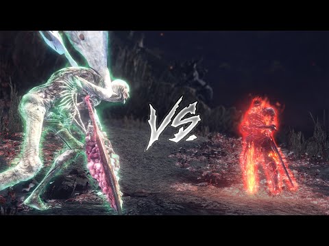 Orphan of Kos VS Soul of Cinder | Dark Souls 3 X Bloodborne Boss VS Boss