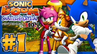 Sonic Boom Shattered Crystal 3DS (1080p) - Part 1 & Giveaway