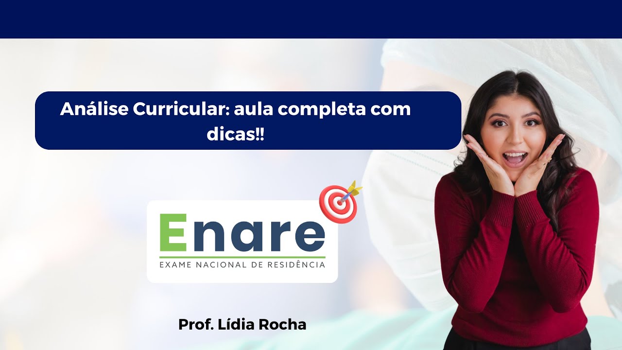 Curriculum analysis ENARE: complete lesson