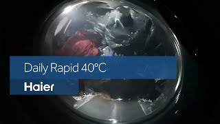 Haier I-Pro Series 7 washing machine - Daily Rapid 40°C