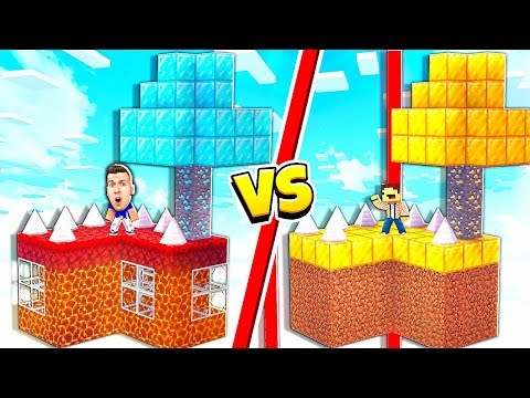 СКАЙБЛОК НУБ 🏆 Против СКАЙБЛОКА ПРО!💎 БИТВА ЗАЩИТЫ В МАЙНКРАФТ! Троллинг Нуб Против Про