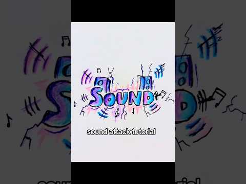 Sound attack tutorial 😱 Stickman #drawmaster