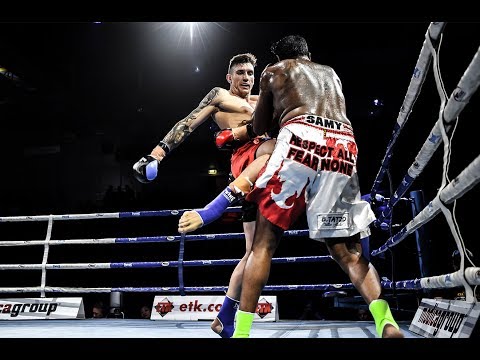 86kg K-1 Kickboxing 8 Man Quarter Final : Ash Solly vs Edwin Samy