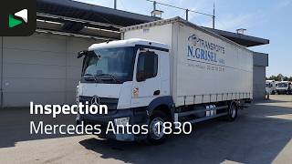 Грузовик штора Mercedes-Benz Antos 1830 4X2 8,50m Box Length DHollandia 2t Tailgate Euro 6 | Изображение 4 - Autoline