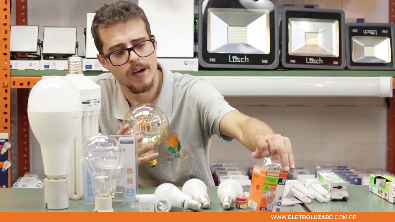 Conheça a diferença entre lâmapadas incandescentes, fluorescentes e de led!
