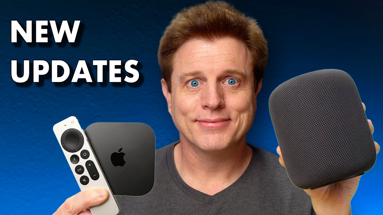 NEW Apple TV, HomePod & Home Features with tvOS 18