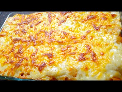I LOVE THIS RECIPE 😘 | CREAMY AND CHEESY BAKED MACARONI RECIPE