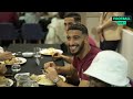 West Ham invited fans to the London Stadium for Iftar with their players  yesterday.