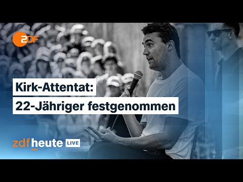 Kirk-Attentat: Was über den Festgenommen bekannt ist | ZDFheute live