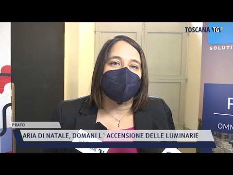 2021-11-26 PRATO - ARIA DI NATALE, DOMANI L'ACCENSIONE DELLE LUMINARIE