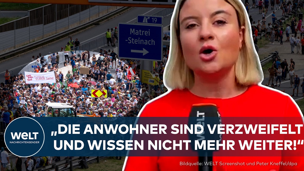 FERIEN-CHAOS IN TIROL: „Urlauber brauchen starke Nerven!“ | Fernpass-Protest eskaliert