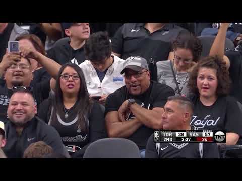 Spurs Fans Chant 'TRAITOR' at Kawhi Leonard   Raptors vs Spurs   Jan 3, 2019   2018 19 NBA Season