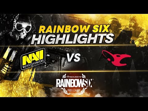 Rainbow Six Highlights: NAVI vs Mousesports @ Pro League S10