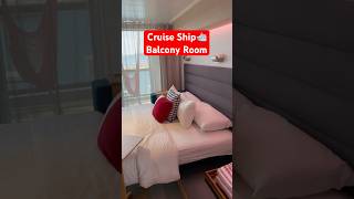 Virgin Voyages cruise balcony room tour #cruiseship #cruise #virginvoyages