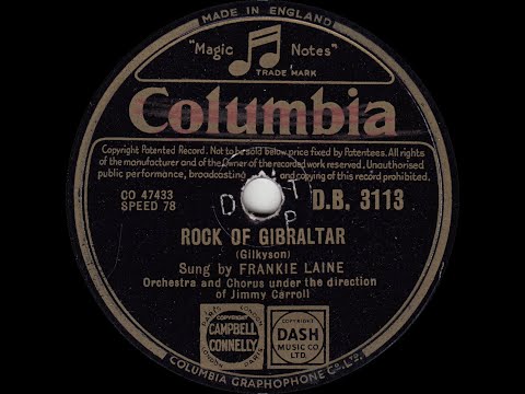 Frankie Laine - Rock Of Gibraltar