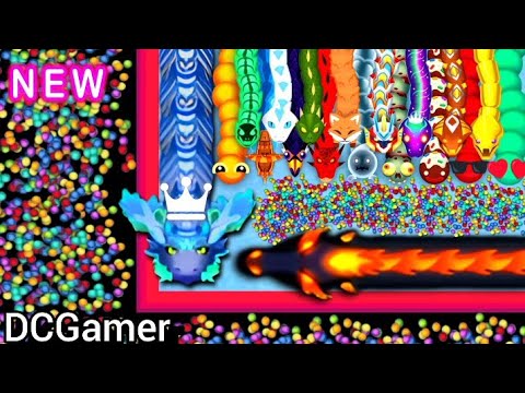 🤯Epic 'Aethera' hungry snake😋,I killed tops biggest snakes and reached 200000😱 gameplay|| DC Gamer