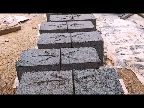 How To Make Cement Bricks At Home | In The Easiest Way At Home