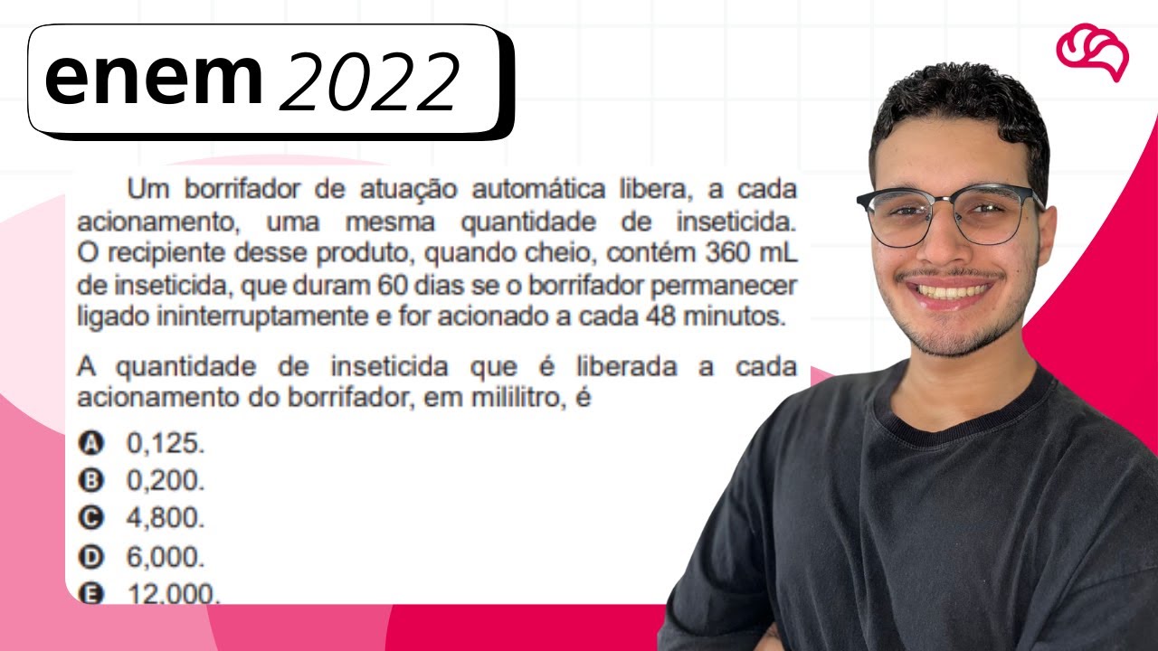 Resolução em Vídeo — Questão 164 ENEM 2022