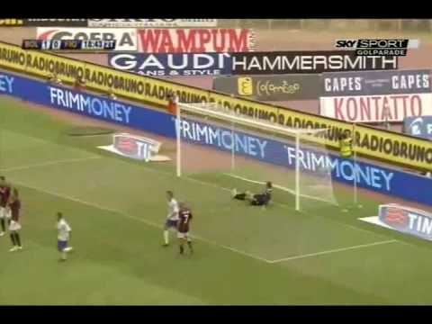 Calcio 2010 : J01 : Bologne - Fiorentina : 1-1
