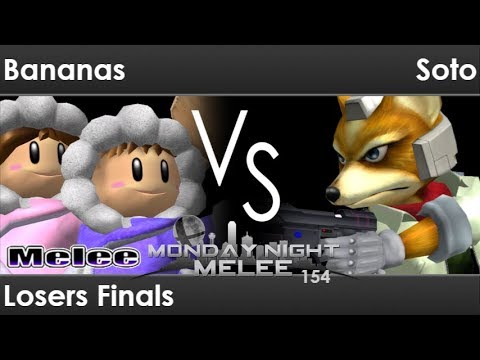 MNM 154 - Bananas (Fox) vs Soto (ICs) Losers Finals - Melee