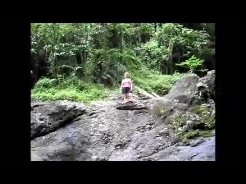 Samoa Sliding Rocks Video 2011
