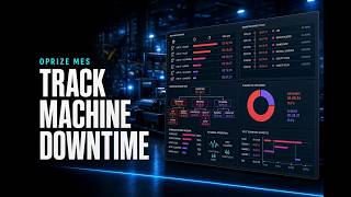 Downtime Tracking Software: Analyze Machine Stops with OpRize MES