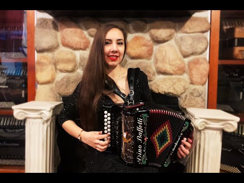 DINO45BK - Black Decorated Dino Baffetti Art. 45 Organetto Diatonic Accordion G LMMH 19 4 $2299