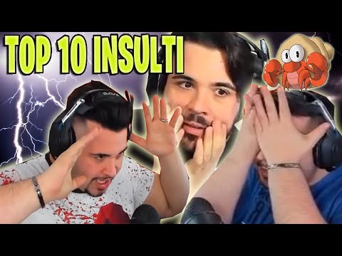 I 10 PEGGIORI INSULTI DI CICCIOGAMER A KEKKOBOMBA