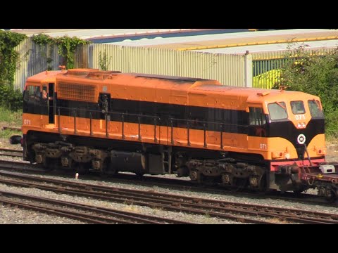 Irish Rail Freight at North Wall 10-8-2018