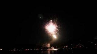 preview picture of video 'Seefest Rottach-Egern am Tegernsee 2010 - Feuerwerk'