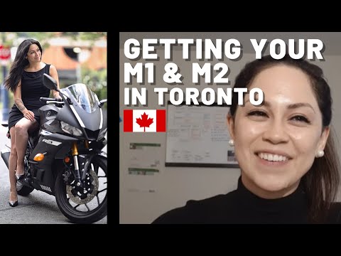 Getting your Motorcycle license (M1 & M2) in Toronto, Canada