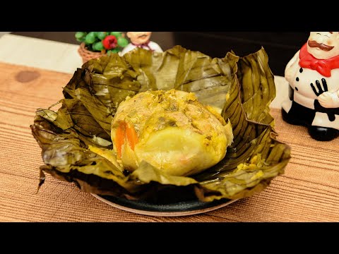 Delicioso tamal tolimense - como hacer tamales colombianos.