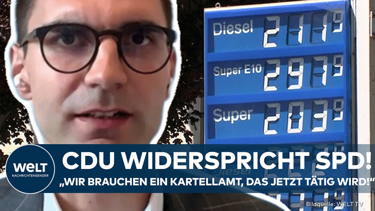 HOHE SPRITPREISE: CDU widerspricht SPD-Vorstoß! „Wir brauchen ein Kartellamt, das jetzt tätig wird!“