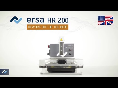 Ersa Rework System – HR 200 – product video (English)
