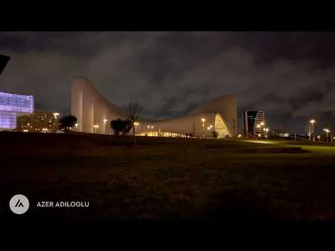 Illuminated city - Baku | 4K 60fps | 2021