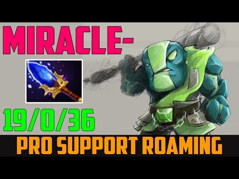 Miracle- Earth Spirit | Pro Support Roaming - Best player | Dota 2 highlight gameplay
