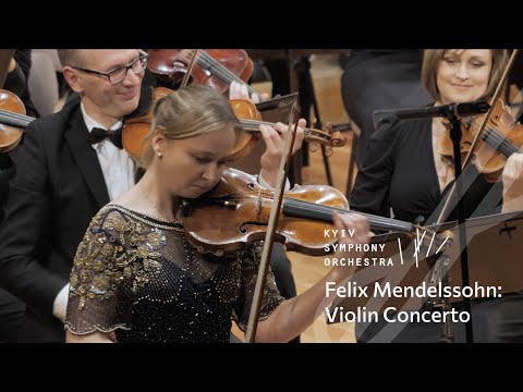 Felix Mendelssohn: Violin Concerto – Eva Rabchevska, Kyiv Symphony Orchestra, Christian Blex