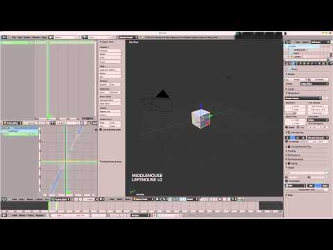 Blender 2.6 Absolute Basics of the NLA editor
