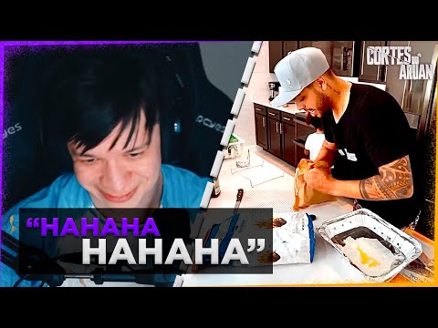 ARUAN REAGE A FIZ O VERDADEIRO CHURRASCO AMERICANO 💥🍖🥩 (THIAGO REIS) - Cortes do Aruan