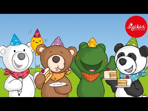 Der Frosch feiert Geburtstag - eine Hörgeschichte für Kinder ab 2 Jahren