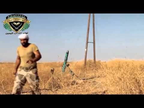 استهداف قوات النظام بقذائف الهاون من قبل جبهة الأصالة والتنمية في مطار كويرس العسكري في محافظة حلب