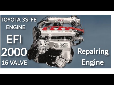 Toyota 3S-FE Engine Repairing#rings #piston #pisces #toyota