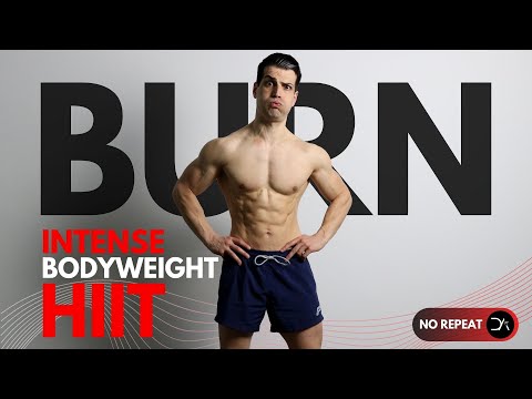 30 min HARDCORE FULL BODY HIIT Workout + ABS ( 🚀Intense , No Equipment🚀 )