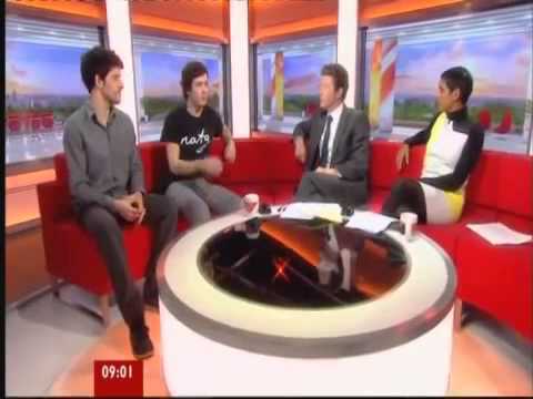 Merlin   Colin Morgan and Alexander Vlahos on BBC Breakfast!!  Series 5