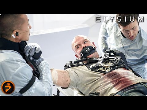 ELYSIUM | Crash Landing Scene | Matt Damon Sci-fi Movie