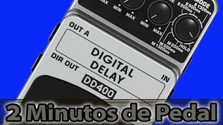 Video thumbnail for Behringer Digital Delay DD400 Demo by Loucos por Pedais