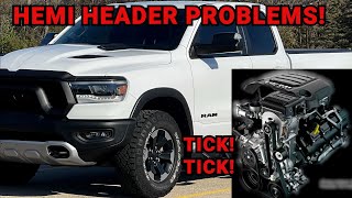 5.7 HEMI Exhaust Manifold Leak on RAM 1500? Broken Bolts Explained