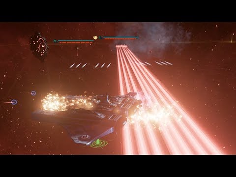 TAU Empire vs The Planet Killer and other forces of Chaos! Rank 20 - Battlefleet Gothic Armada