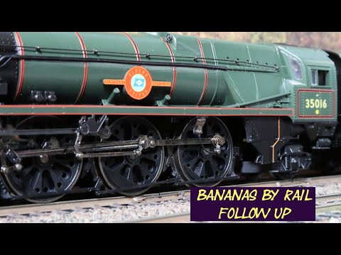 Elders Fyffes Bananas by Rail 2. Featuring Merchant Navy Class